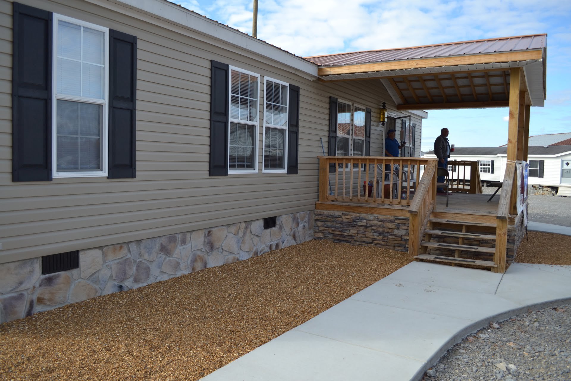 average cost of mobile home skirting