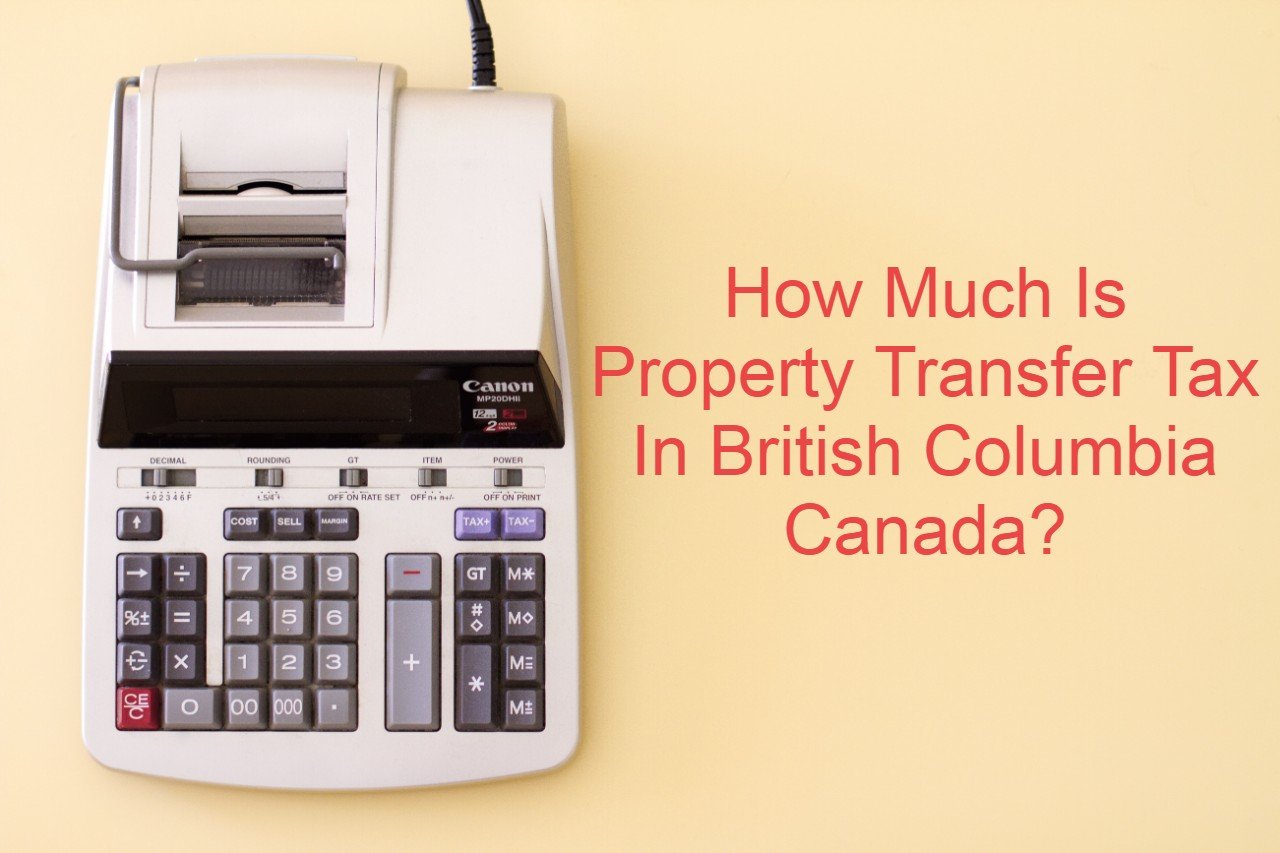 bc first time home buyer property transfer tax calculator