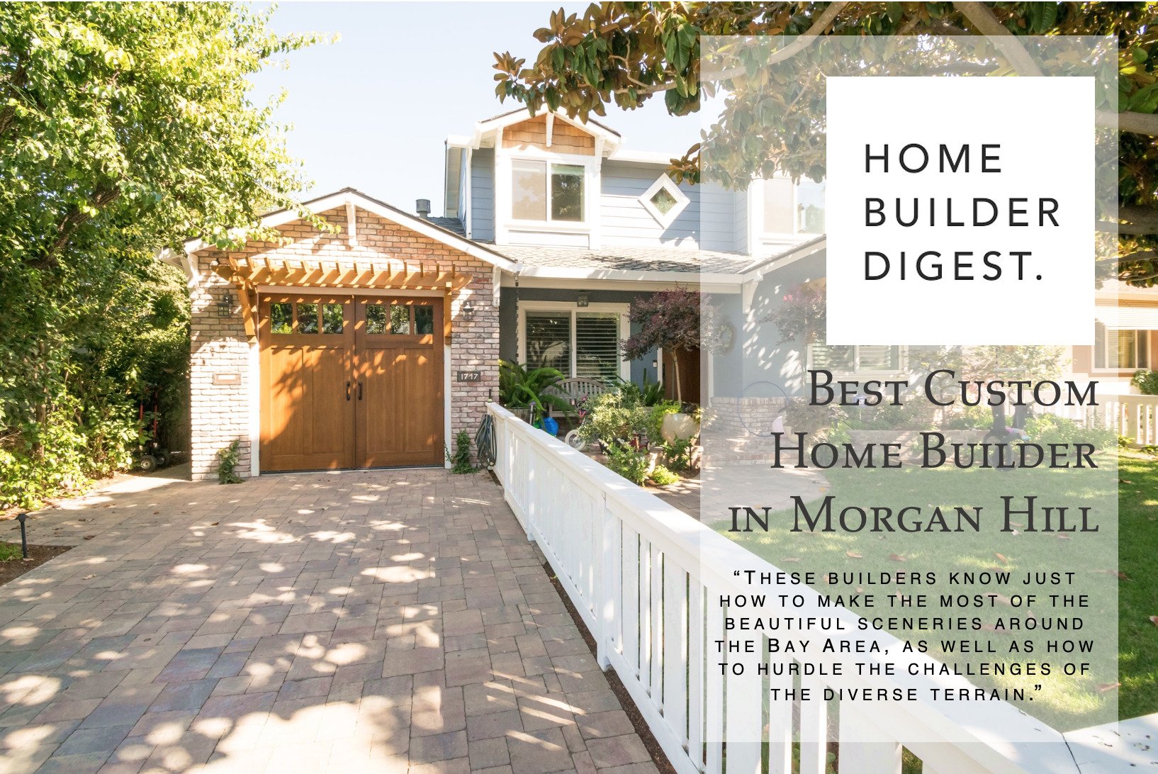 best custom home builders in california