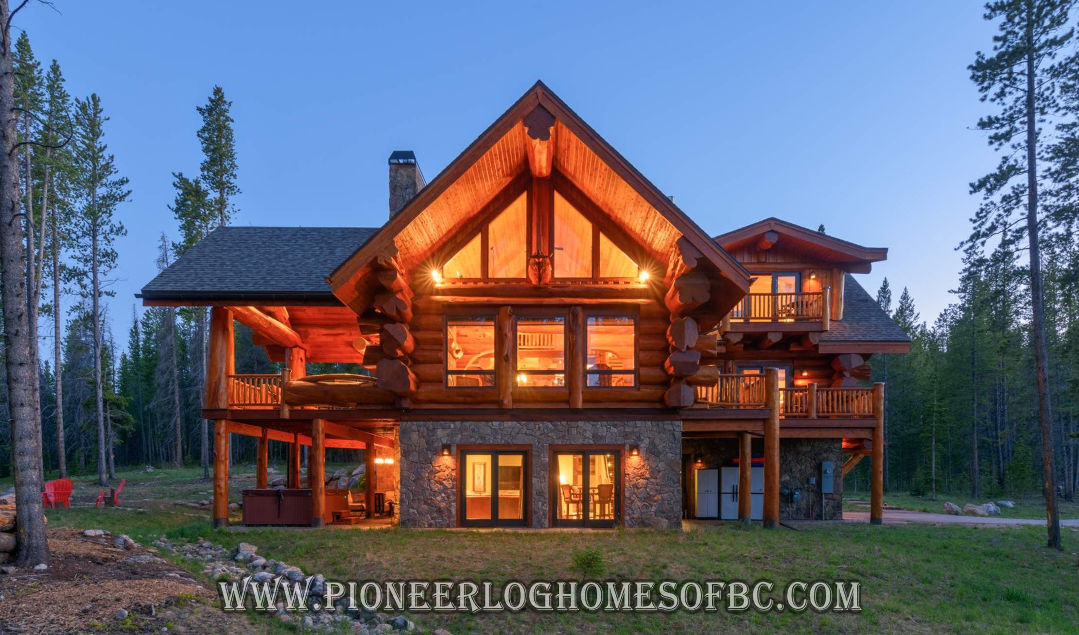 best log home builders in canada