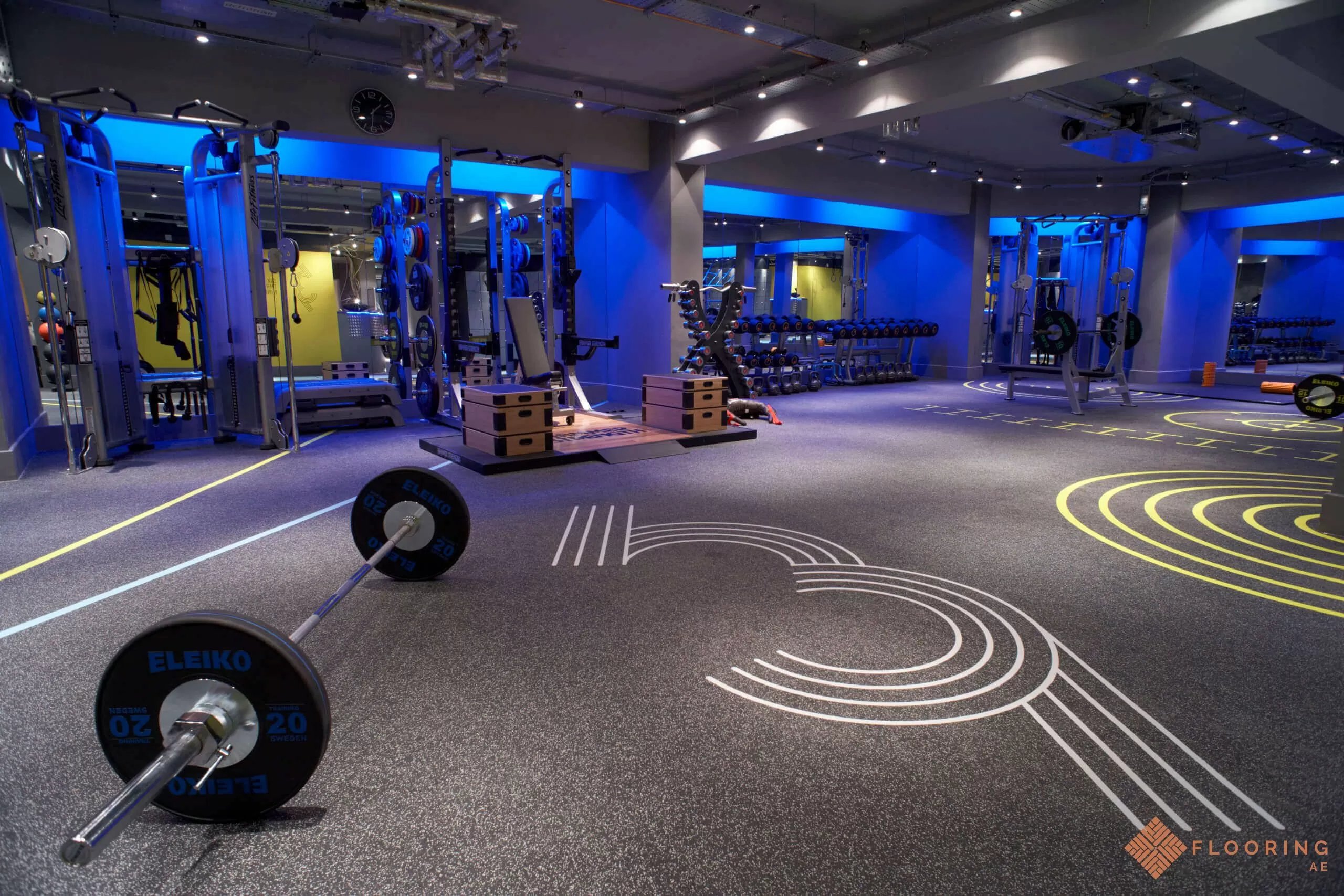cheap home gym flooring