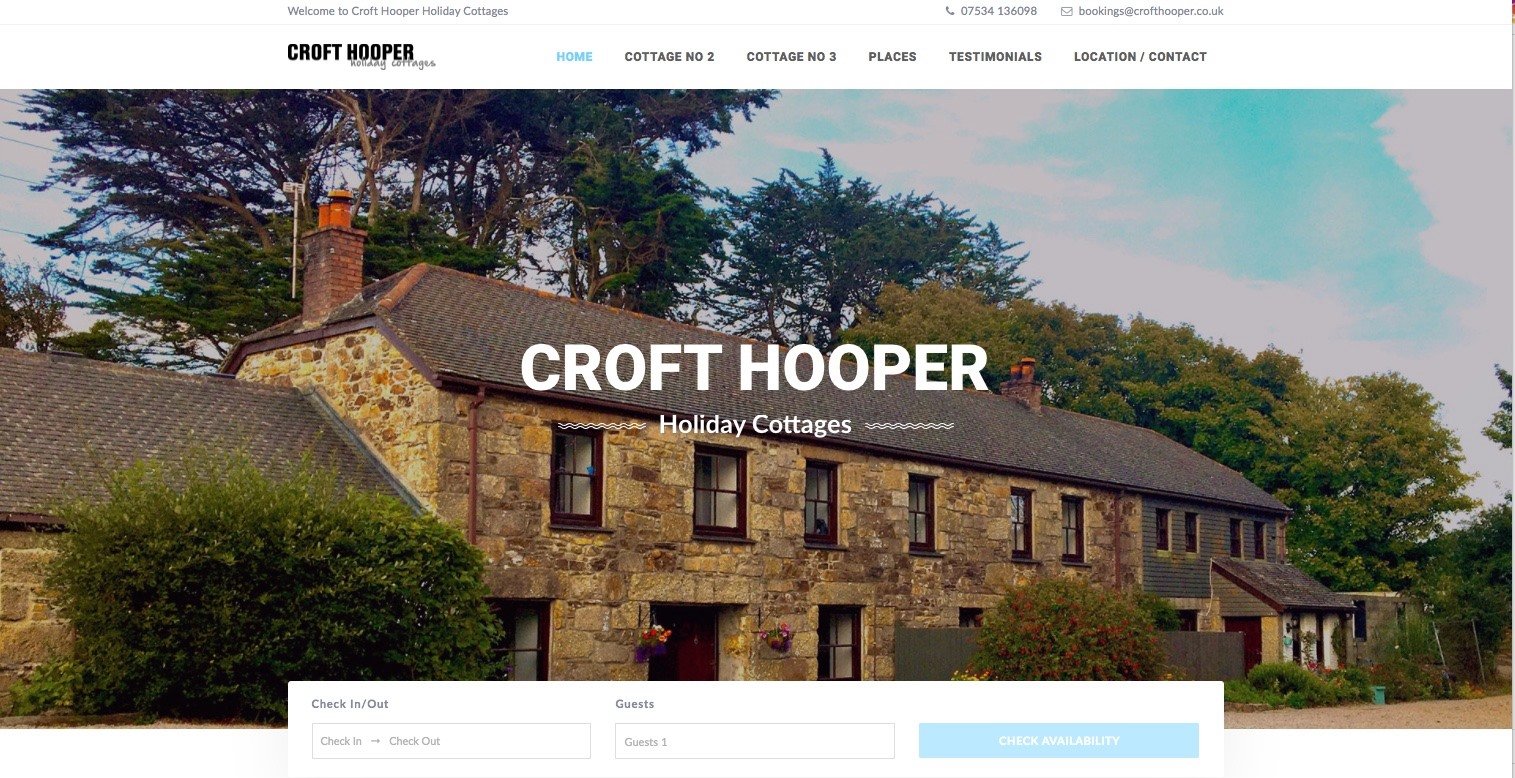 holiday home website