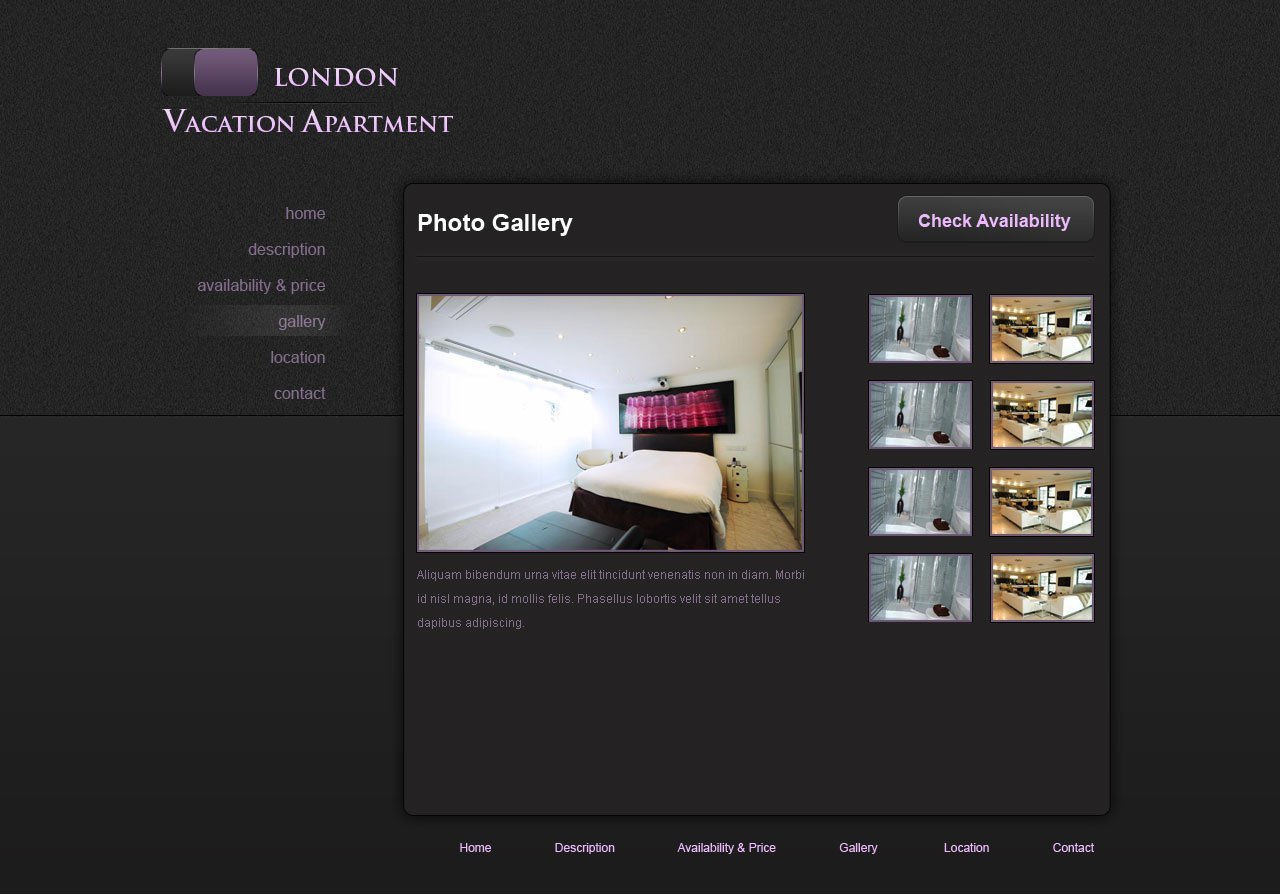 holiday home website