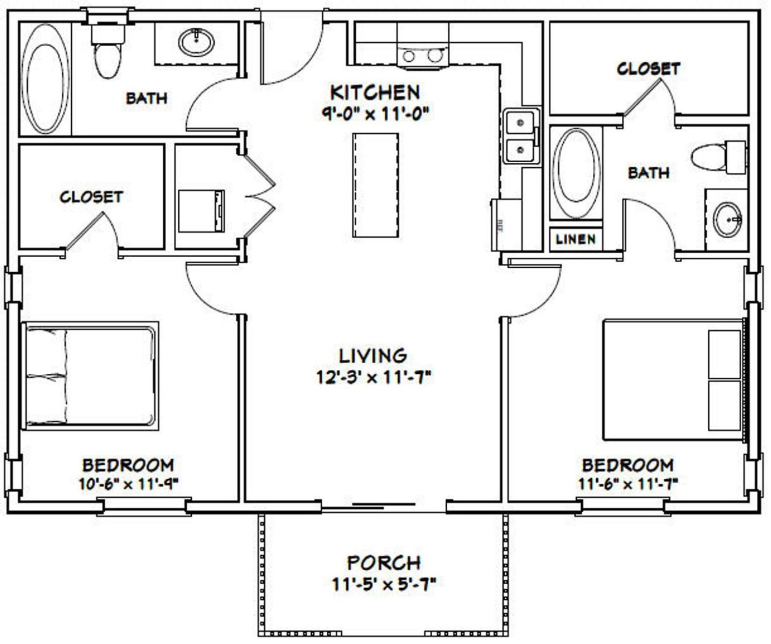 2 Bed 2 Bath Modular Home Cost: Everything You Need to Know - Wave Sold