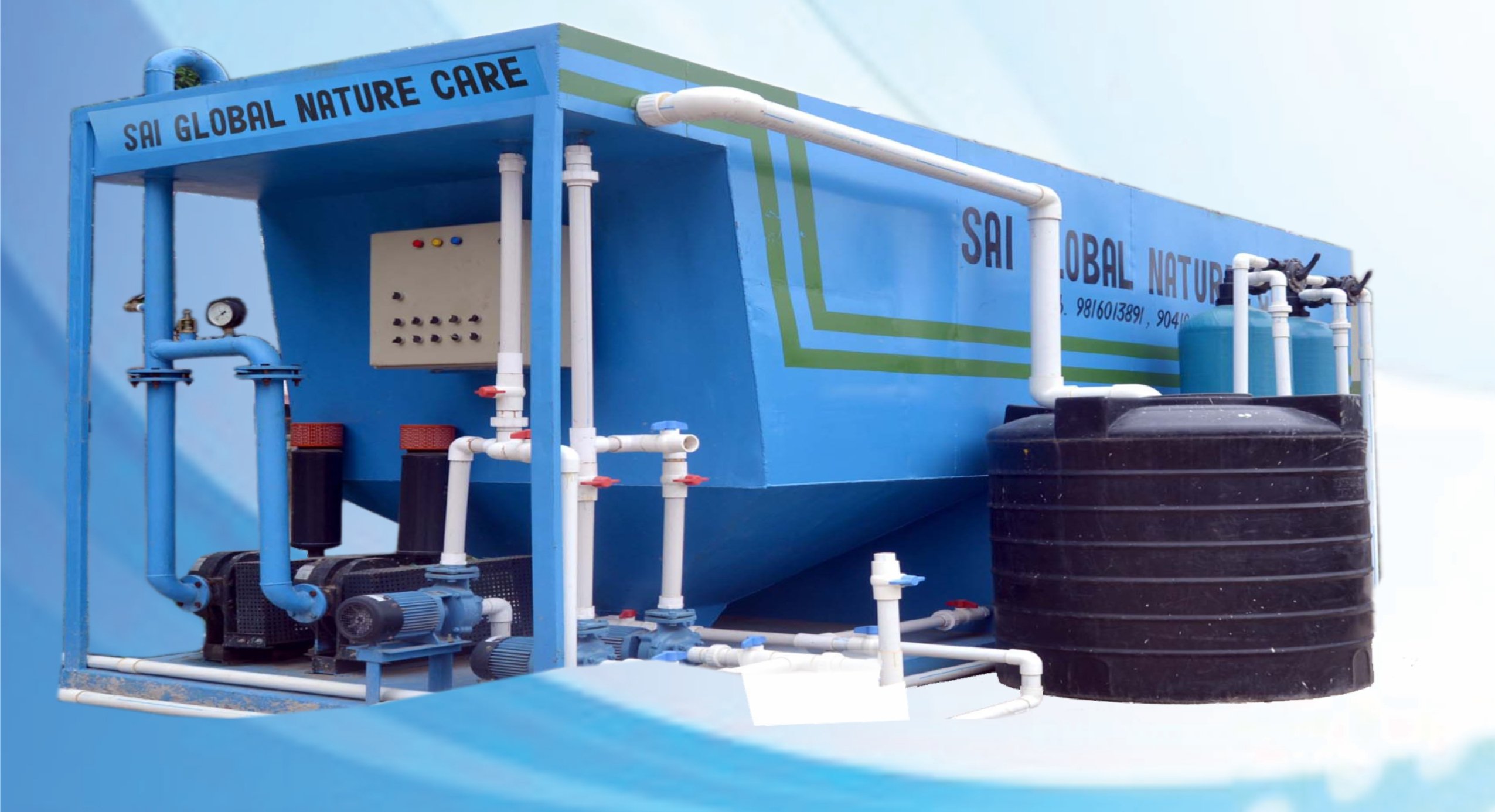 home wastewater treatment plant