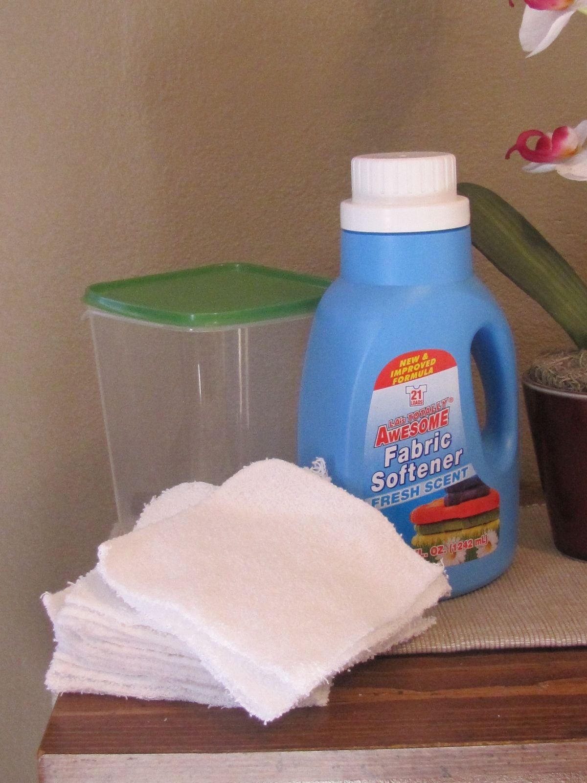 homemade dryer sheets without vinegar