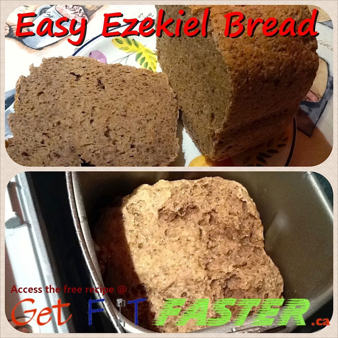 homemade ezekiel bread