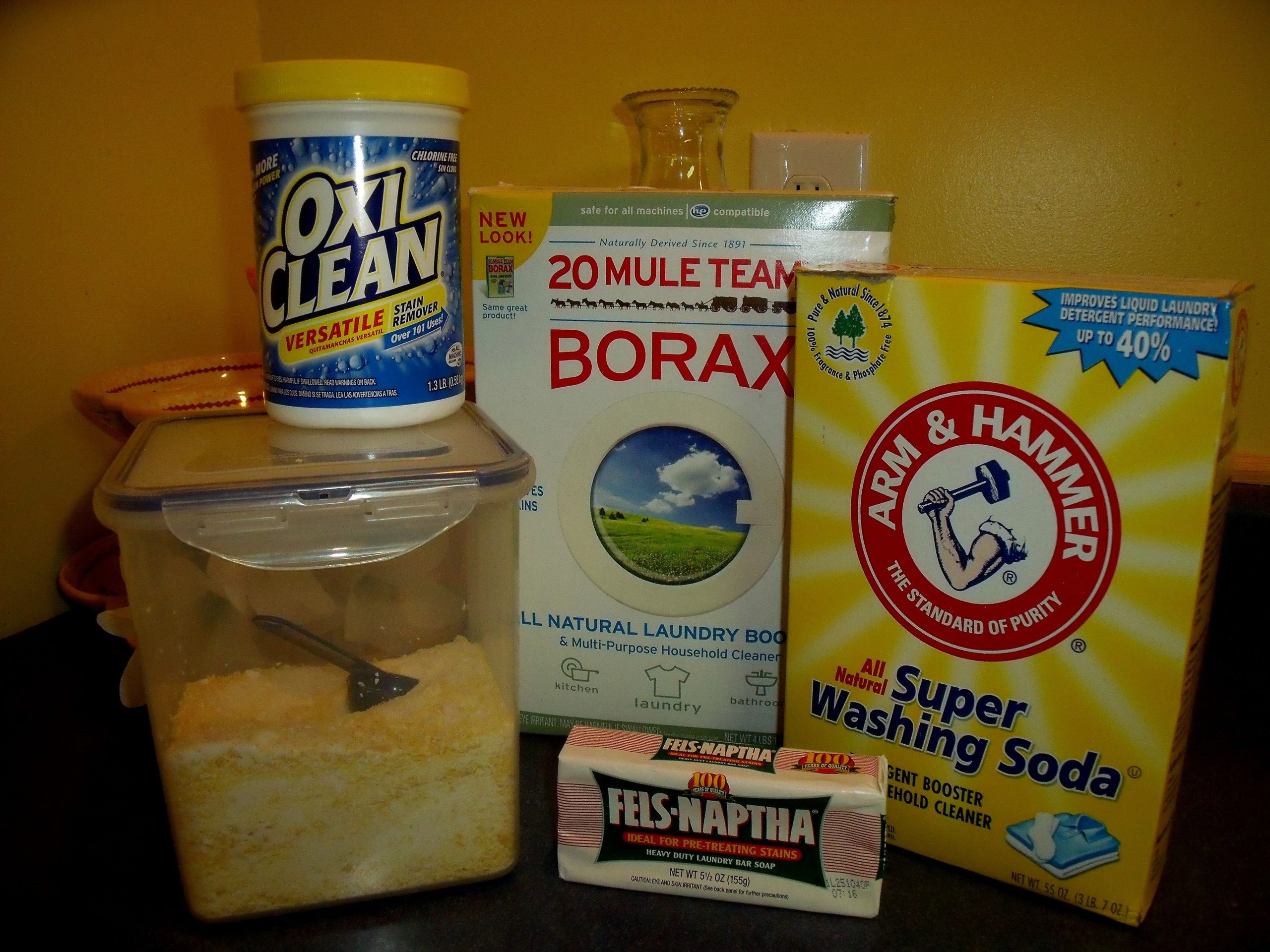 how to make homemade laundry detergent liquid