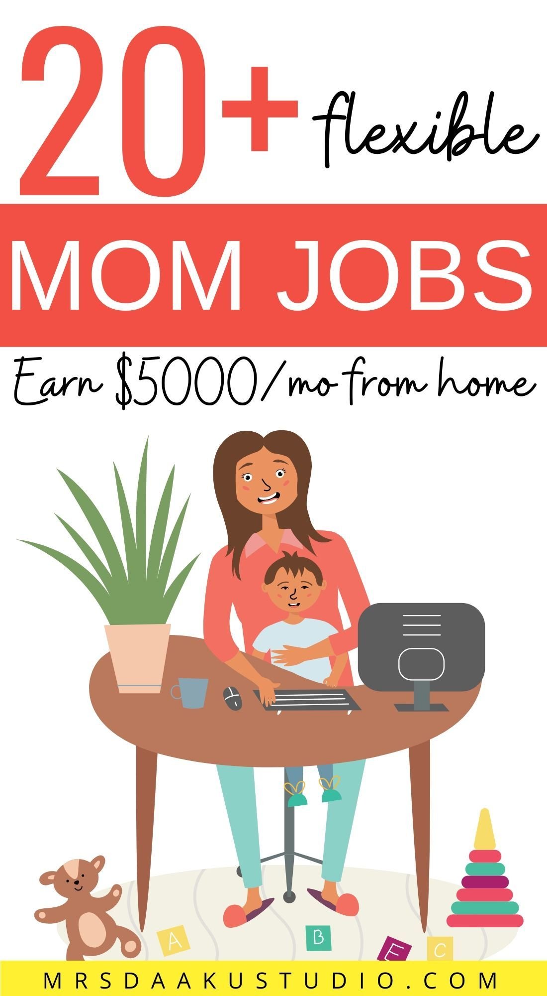 stay at home mom jobs no experience