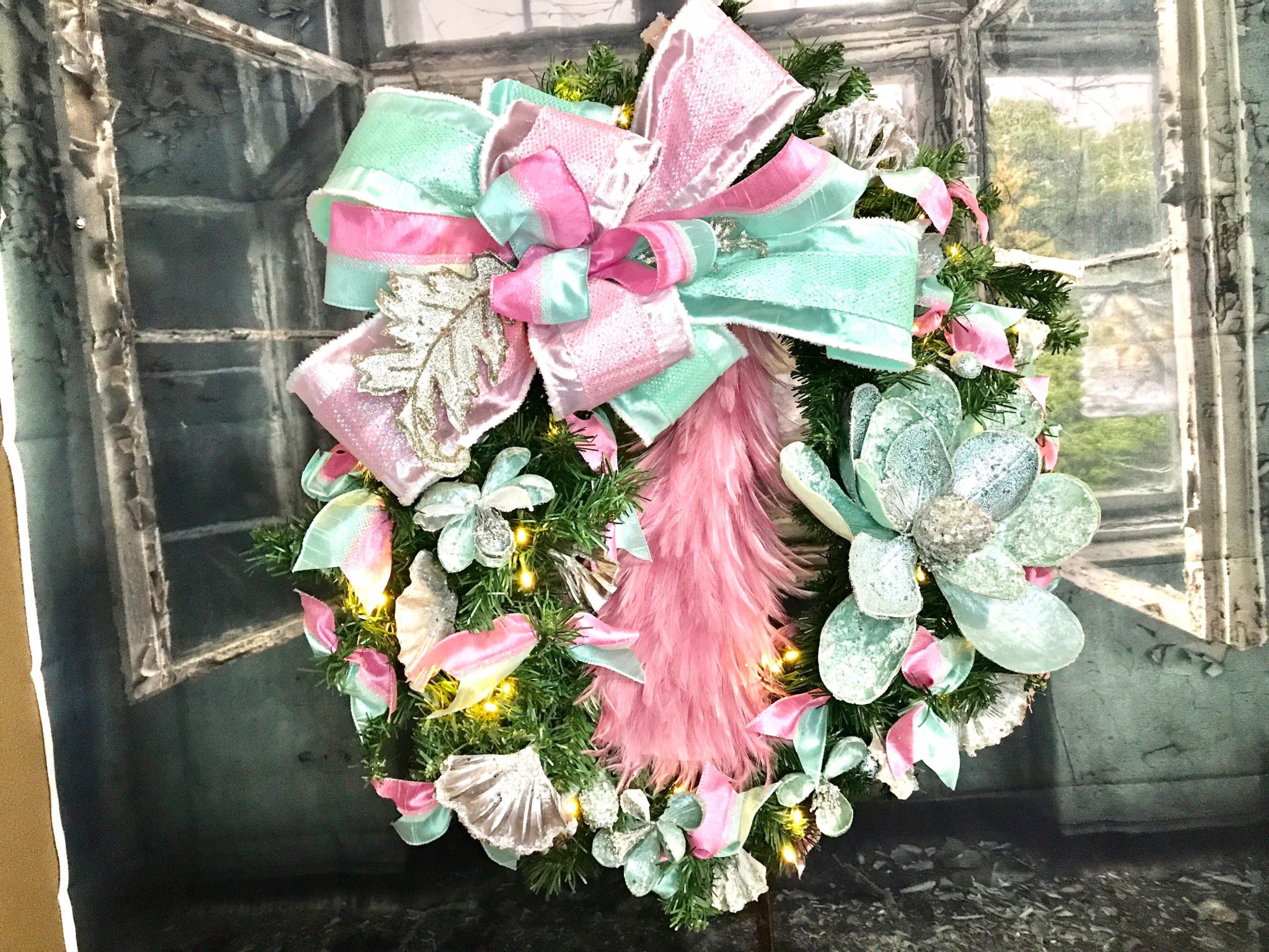 Where to Find the Prettiest Pink Christmas Wreaths Online [Current