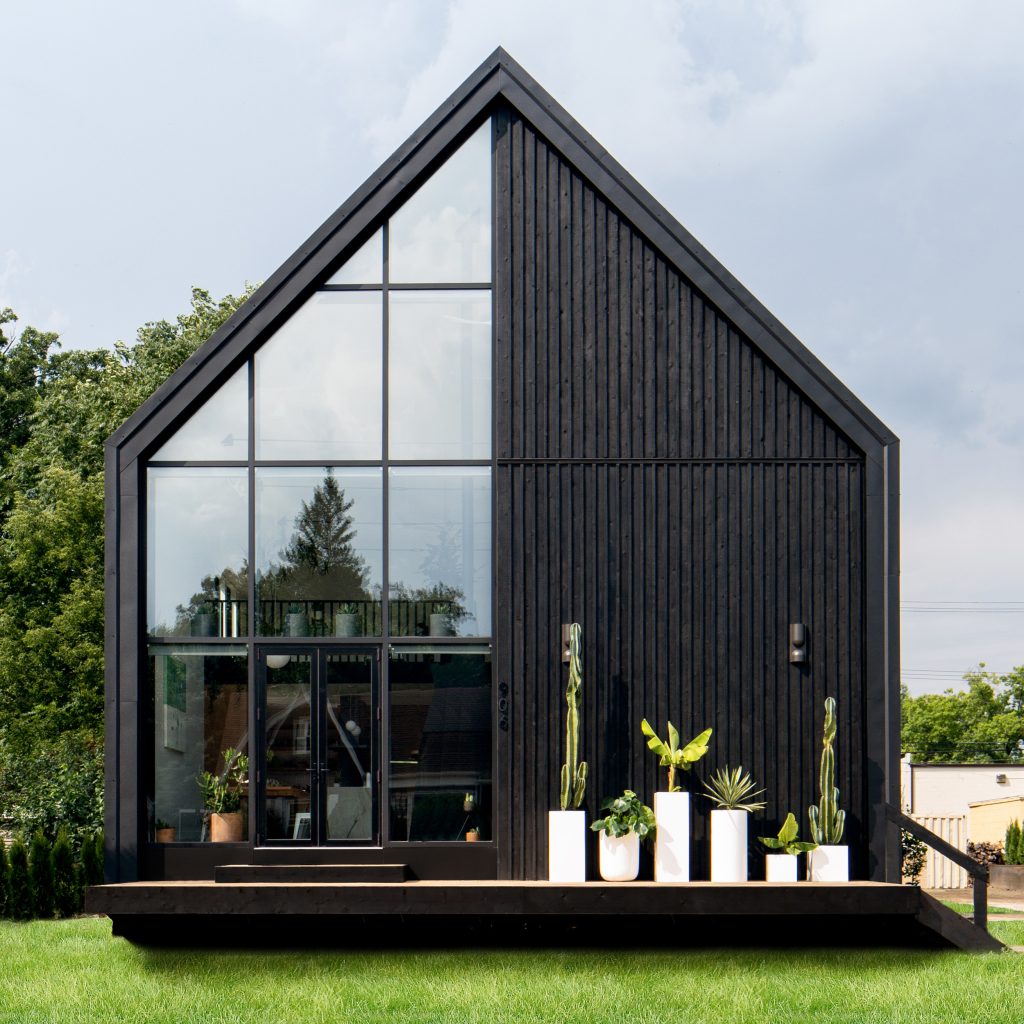 Contemporary Black House Numbers
