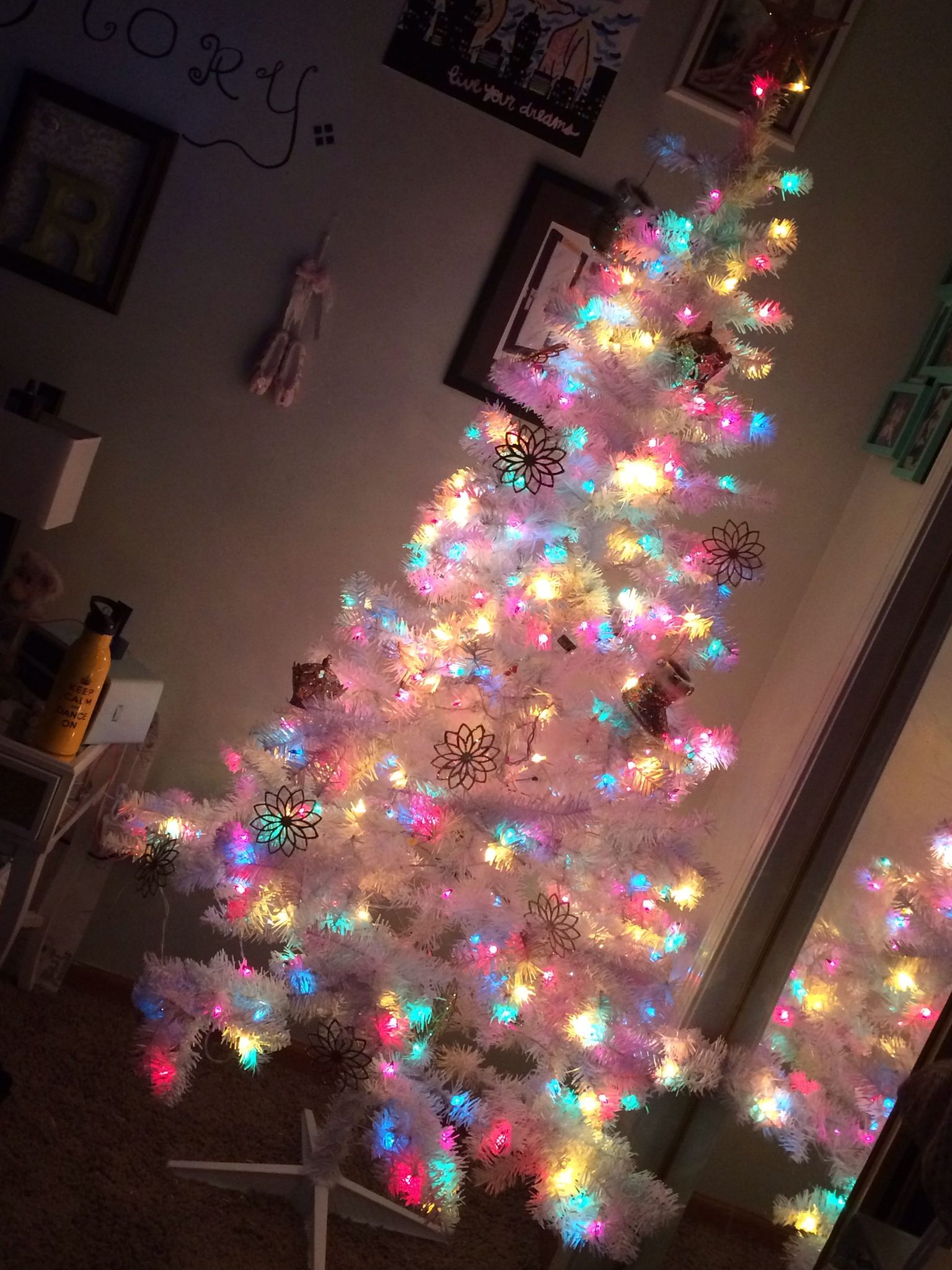 White Christmas Trees with Colored Lights Your Ultimate 2024 Guide