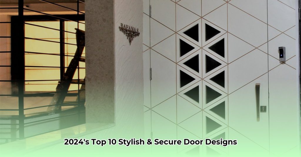 Top 10 Modern Safety Door Design Ideas for 2024: Enhance Your Home's ...