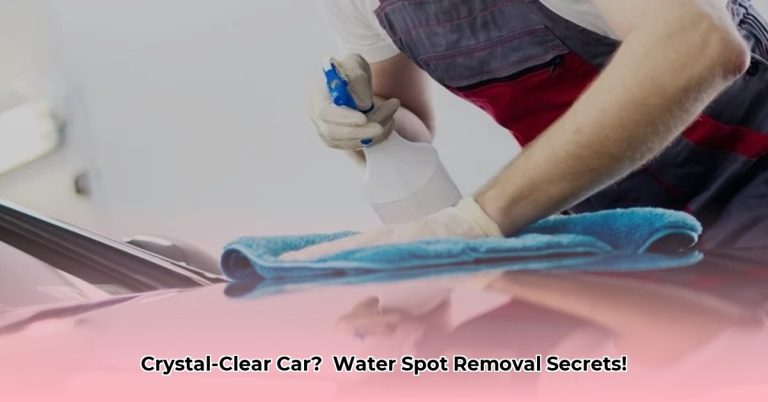 How to Remove Water Spots from Your Car - Wave Sold