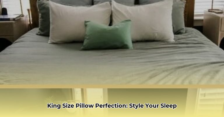 King Size Bed Pillow Arrangements: Styling Ideas & Inspiration - Wave Sold