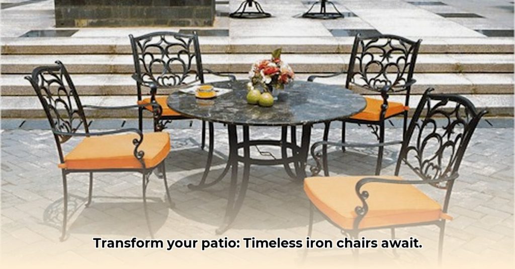 Upgrade Your Patio: Rod Iron Patio Chairs for Lasting Style - Wave Sold