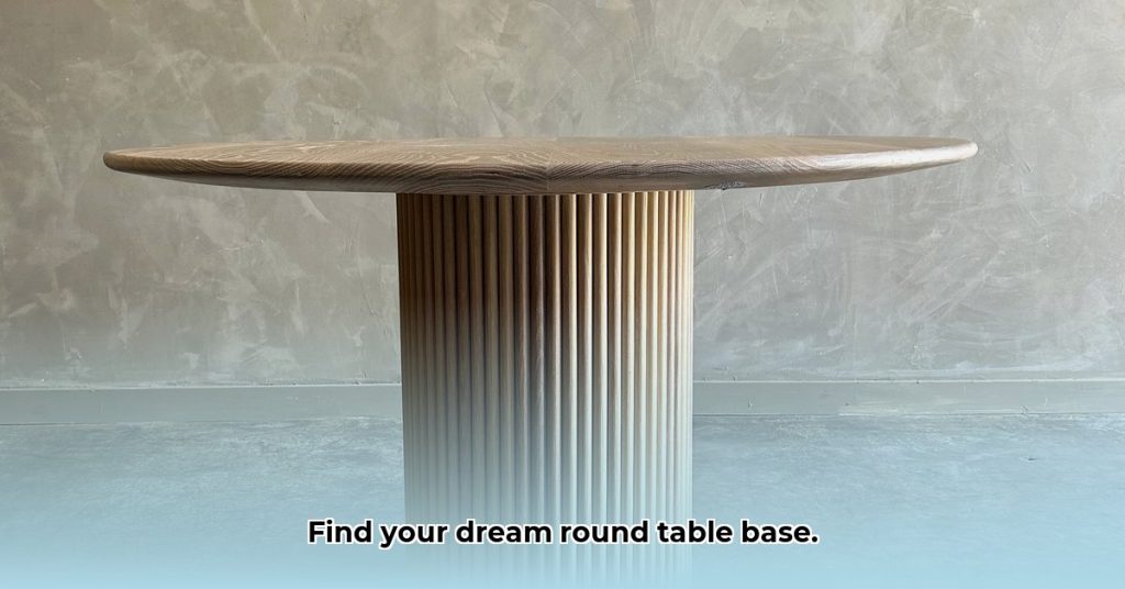 Find the Perfect Round Table Base: A Buyer's Guide - Wave Sold