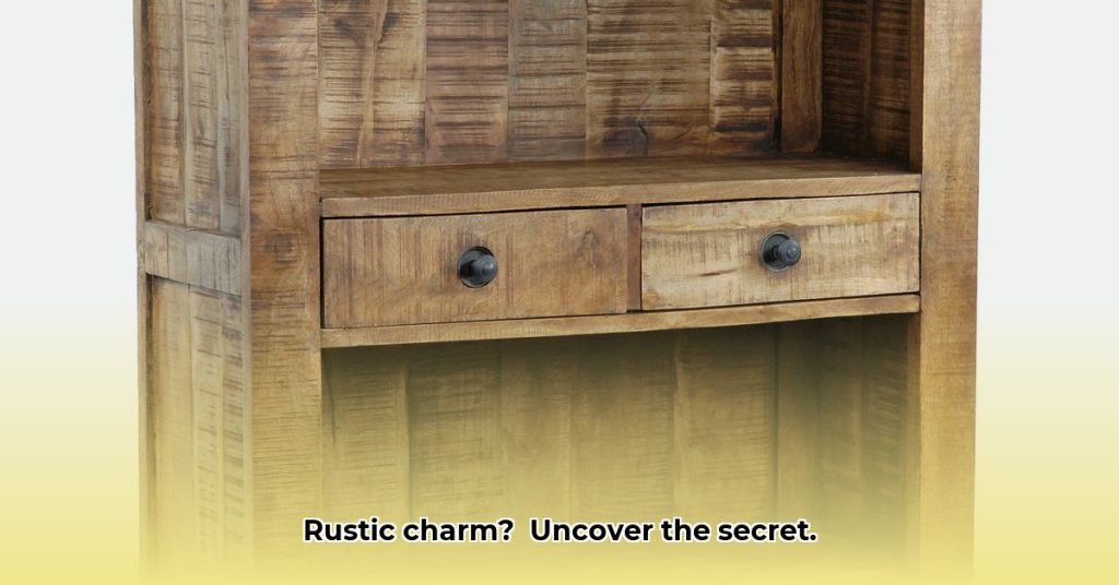 Rustic Bookcases: Style Your Home with Rustic Charm - Wave Sold
