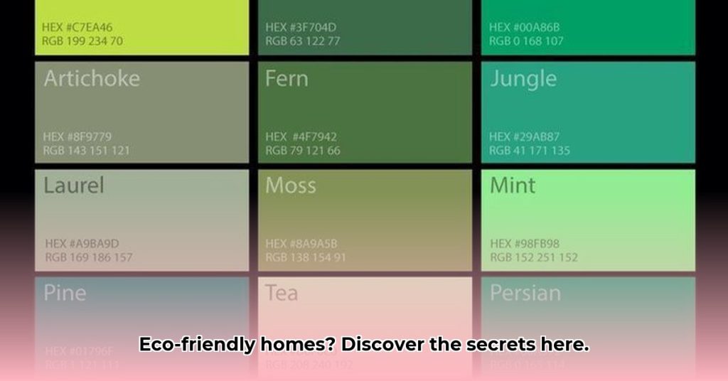 Illustration of Green Building Materials For Residential