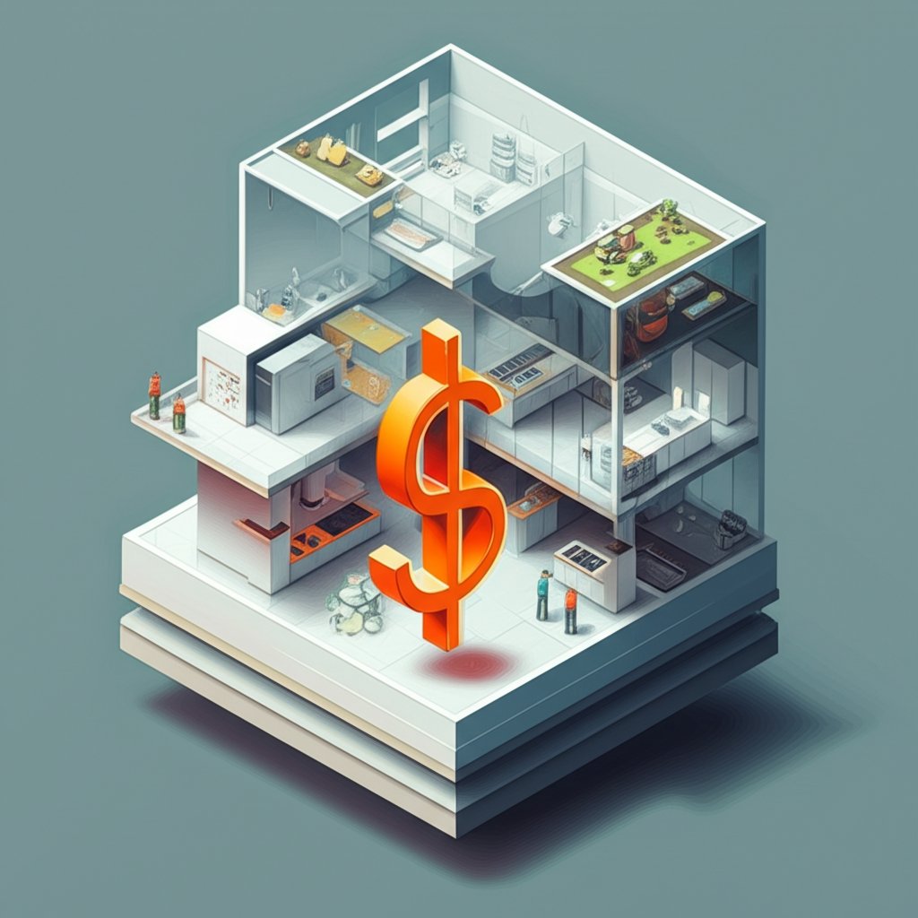Kitchen and bathroom renovation costs, budget planning, and remodel expenses infographic.