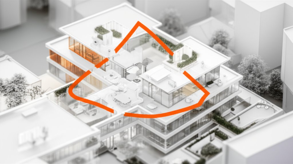 Efficient kitchen design: Optimizing the work triangle for cooking ease and flow.