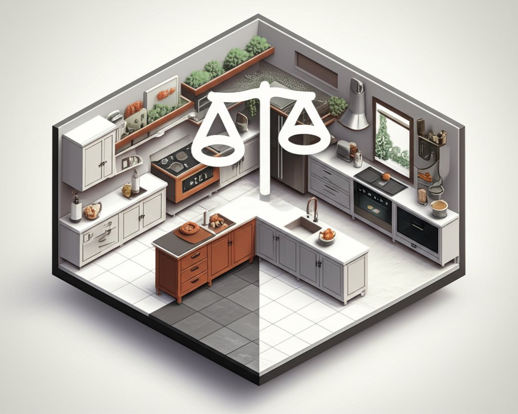 Transitional kitchen design: balanced modern and traditional elements for a timeless, stylish space.