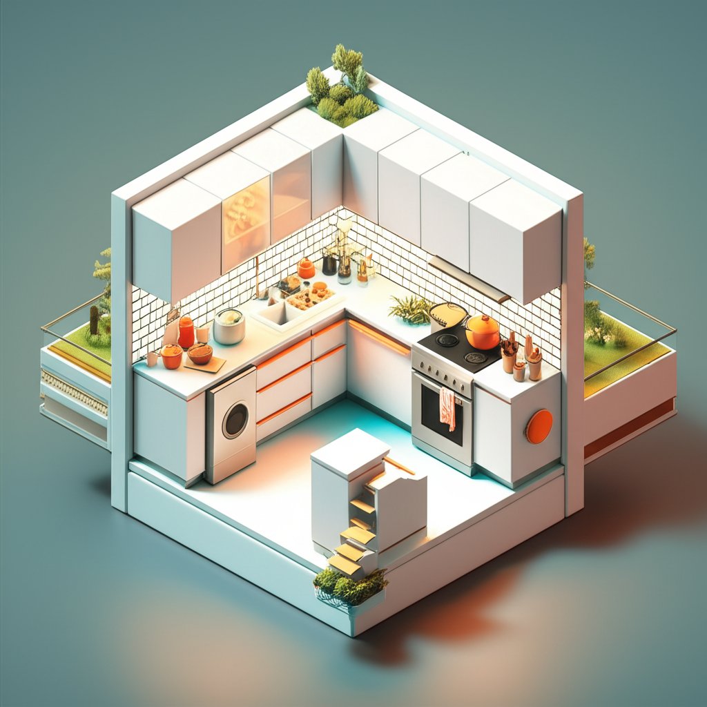 White kitchen backsplash: clean, bright, and modern design element inspiration.