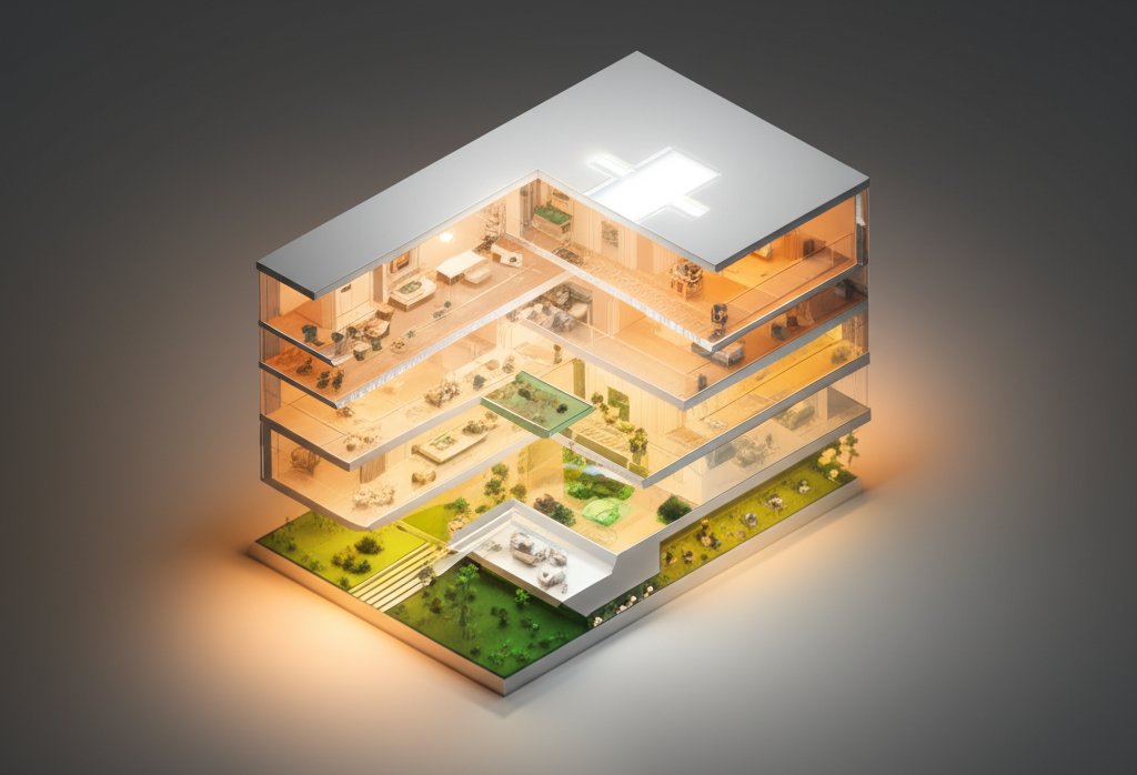 Modern LED recessed light trim for energy-efficient ceiling lighting.