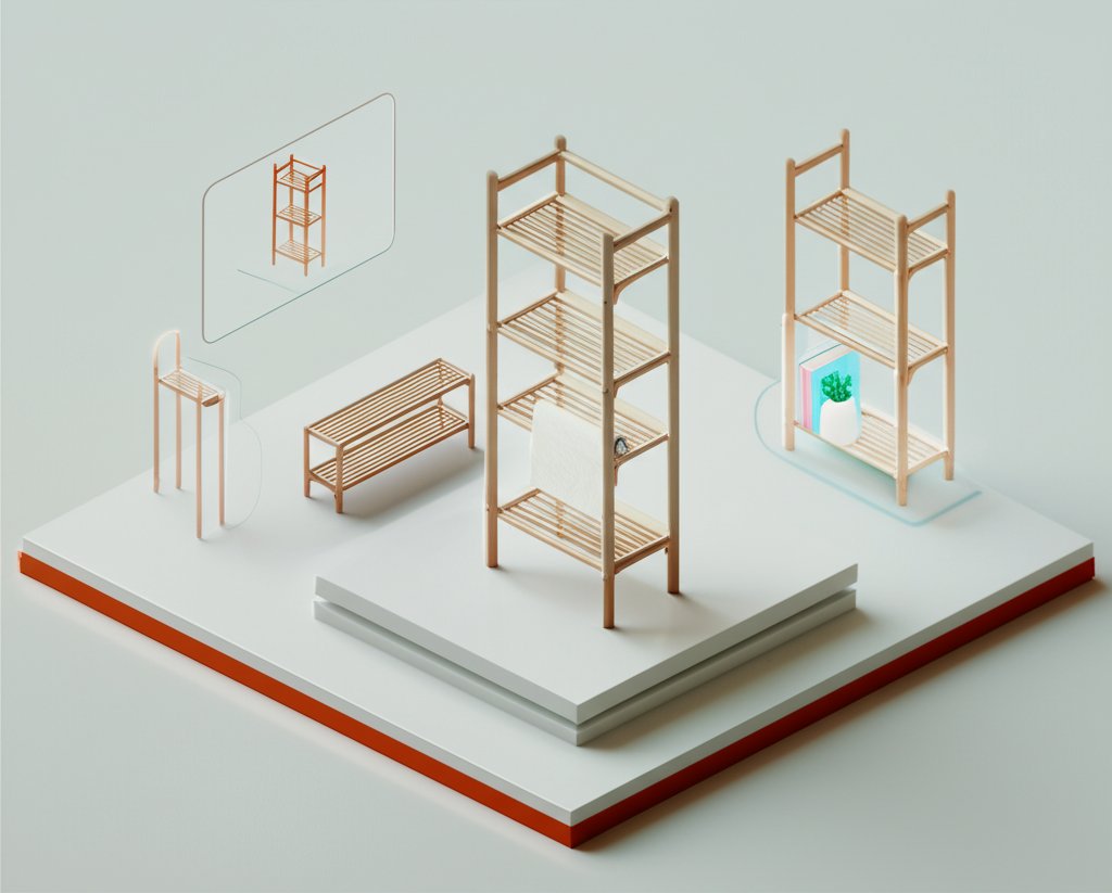 Selecting bamboo shelf styles: your guide to the perfect fit.