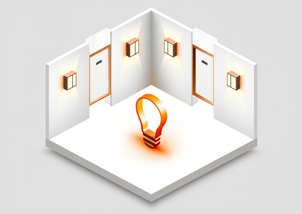 Stylish hallway wall light fixtures and sconces for modern interiors.