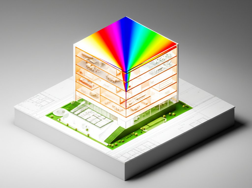 Image highlighting brilliant colors and stunning clarity, beyond mere brightness.