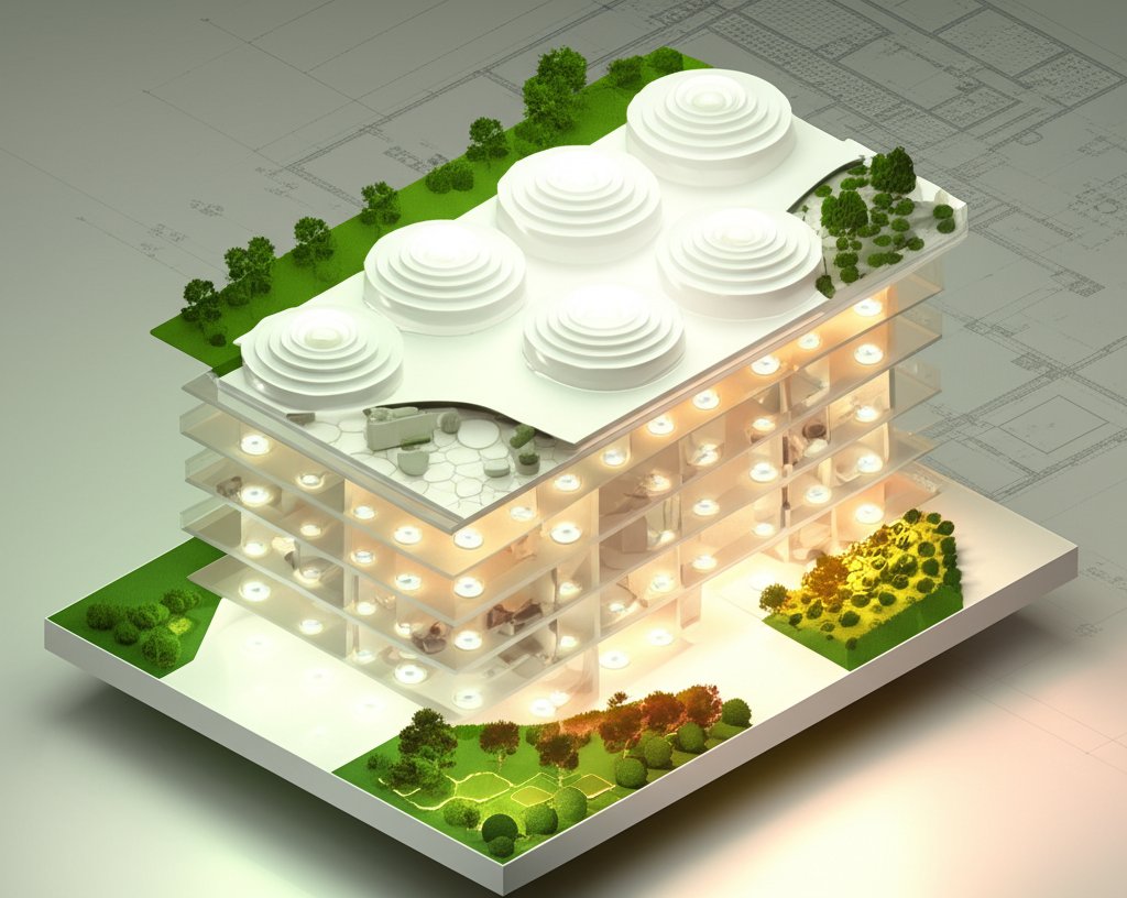 Bright recessed LED light bulbs for modern home lighting.