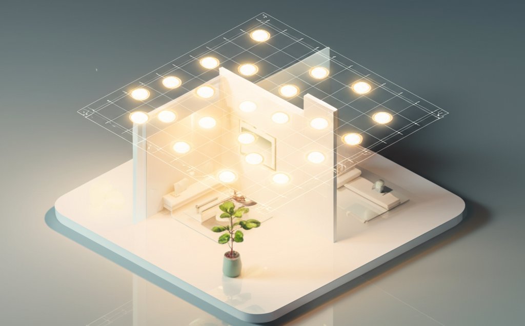 Recessed lighting ideas: modern LED fixtures for stylish home and room design.