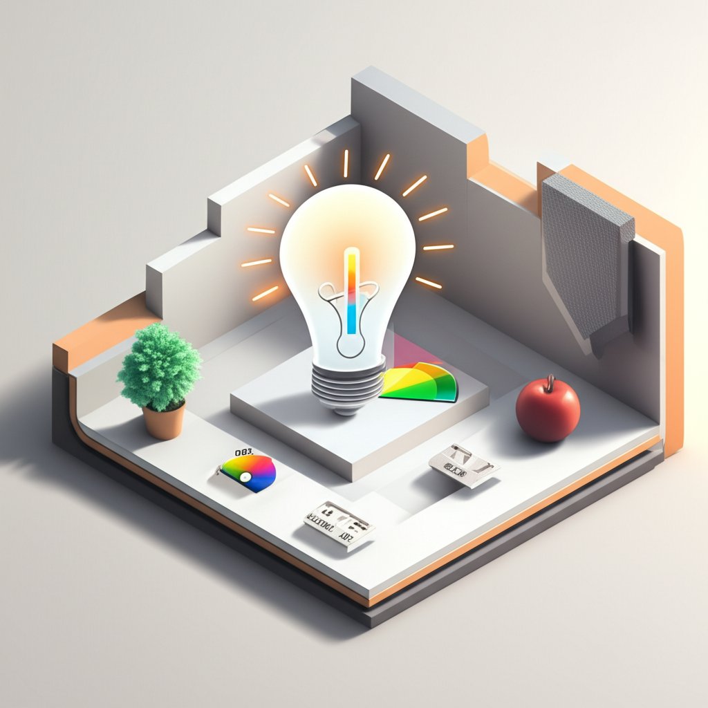 The Core Trio: Kelvin, CRI, and Lumens, essential lighting principles.