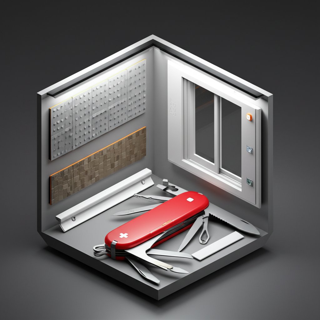 Modern trim technology's versatile Swiss Army Knife features.