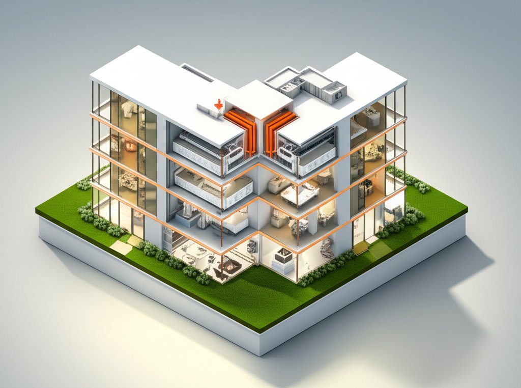 Limited ceiling cavity depth creating installation and design constraints.