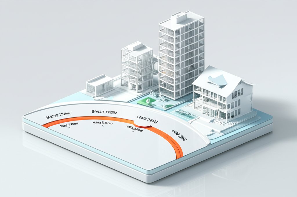 Project timeline length determines housing type: short-term, extended stay, or permanent accommodation.